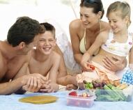 Snack da spiaggia per bambini