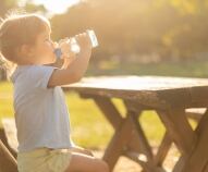 Bambini e caldo estivo