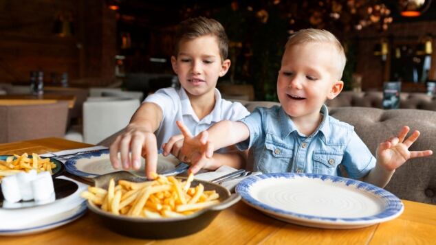 al ristorante con i bambini